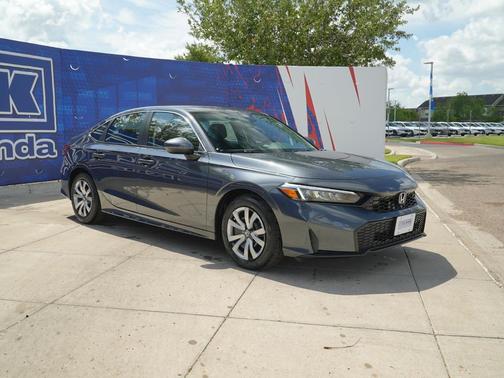 Meteorite Gray Metallic 2026 Honda Civic LX