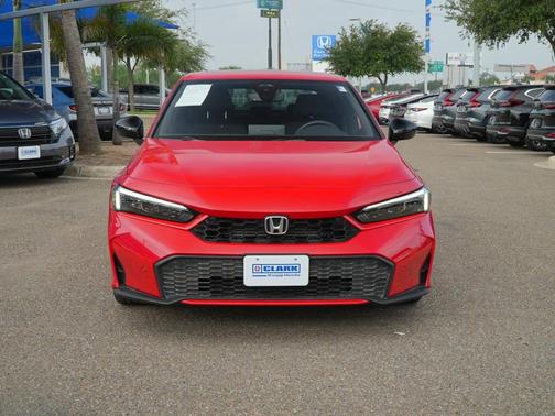 Rallye Red 2025 Honda Civic Hybrid Sport Touring