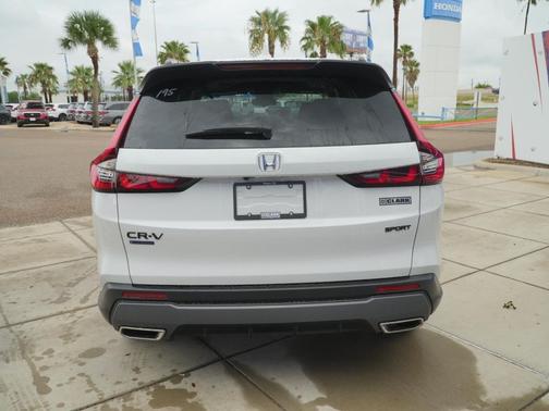 Platinum White Pearl 2026 Honda CR-V Hybrid Sport FWD