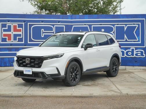 Platinum White Pearl 2026 Honda CR-V Hybrid Sport FWD