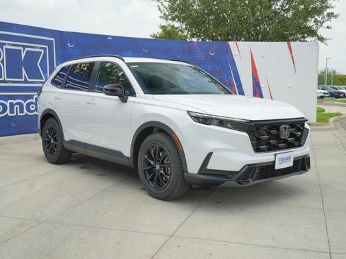 Platinum White Pearl 2026 Honda CR-V Hybrid Sport FWD