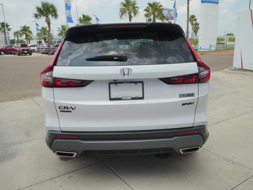 Platinum White Pearl 2026 Honda CR-V Hybrid Sport FWD