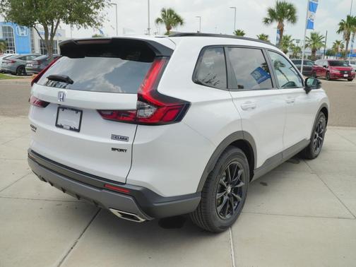 Platinum White Pearl 2026 Honda CR-V Hybrid Sport FWD