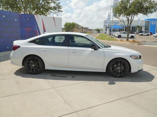 Platinum White Pearl 2026 Honda Civic Sport
