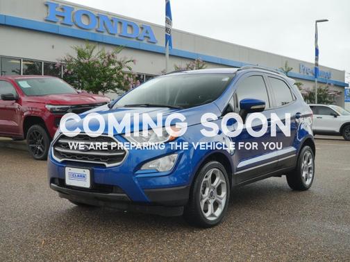Lightning Blue 2021 Ford EcoSport SE