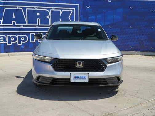 Solar Silver Metallic 2026 Honda Accord Hybrid Sport