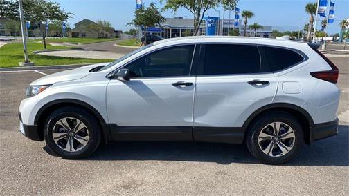 Platinum White Pearl 2021 Honda CR-V 2WD LX
