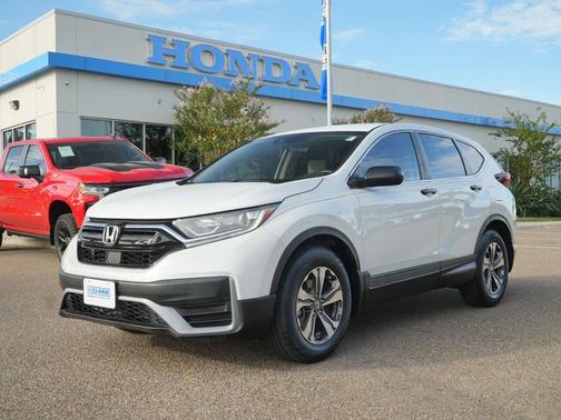 Platinum White Pearl 2021 Honda CR-V 2WD LX