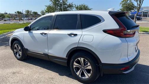 Platinum White Pearl 2021 Honda CR-V 2WD LX