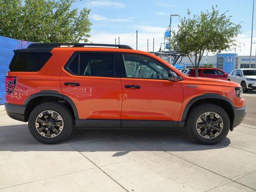 Sunset Orange II 2026 Honda Passport AWD TrailSport Elite