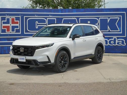 Platinum White Pearl 2026 Honda CR-V Hybrid Sport-L AWD
