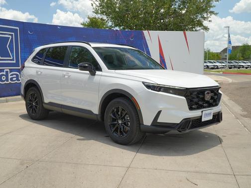 Platinum White Pearl 2026 Honda CR-V Hybrid Sport-L AWD