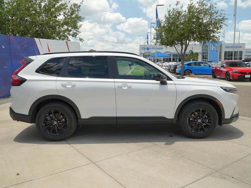Platinum White Pearl 2026 Honda CR-V Hybrid Sport-L AWD