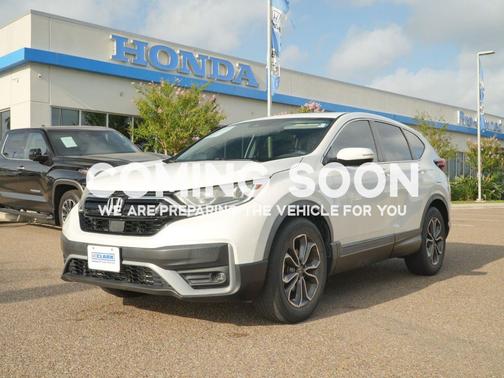 Platinum White Pearl 2021 Honda CR-V 2WD EX