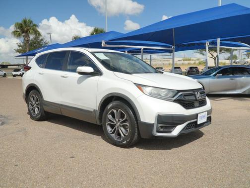 Platinum White Pearl 2021 Honda CR-V 2WD EX