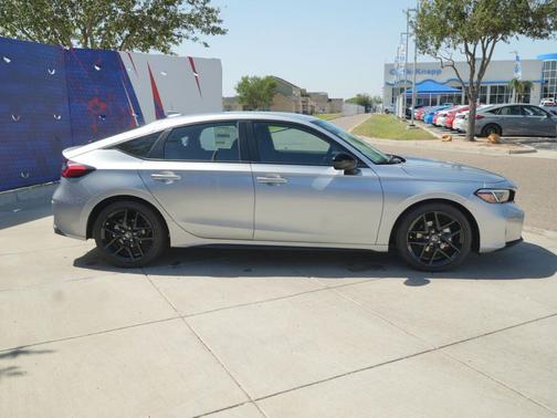 Solar Silver Metallic 2026 Honda Civic Sport