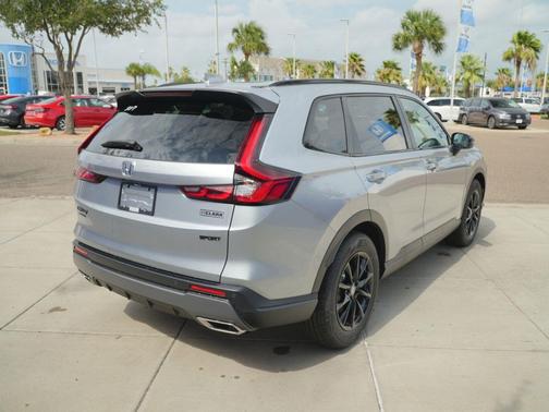 Solar Silver Metallic 2026 Honda CR-V Hybrid Sport-L FWD
