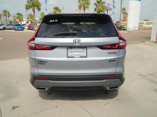 Solar Silver Metallic 2026 Honda CR-V Hybrid Sport-L FWD