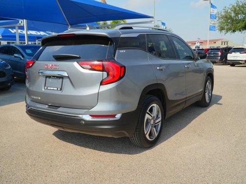 Satin Steel Metallic 2021 GMC Terrain SLT