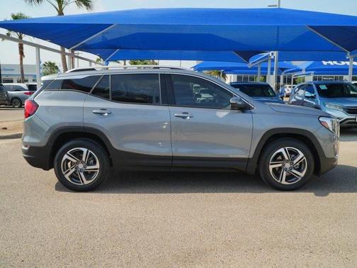 Satin Steel Metallic 2021 GMC Terrain SLT