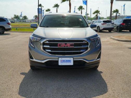 Satin Steel Metallic 2021 GMC Terrain SLT