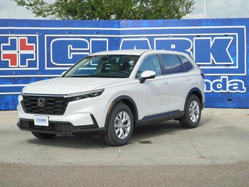 Platinum White Pearl 2026 Honda CR-V LX 2WD