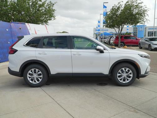 Platinum White Pearl 2026 Honda CR-V LX 2WD