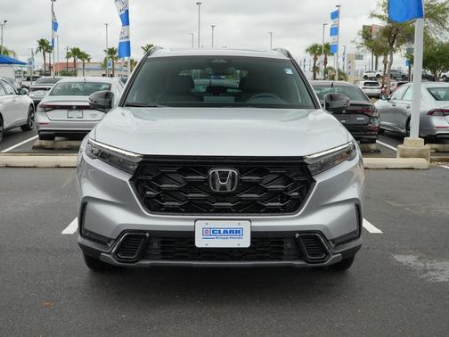 Solar Silver Metallic 2026 Honda CR-V Hybrid Sport-L FWD