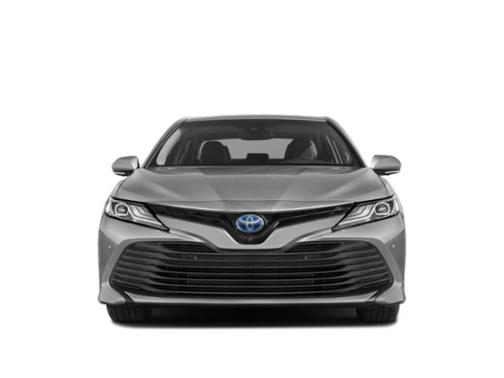 Midnight Black Metallic 2019 Toyota Camry Hybrid XLE