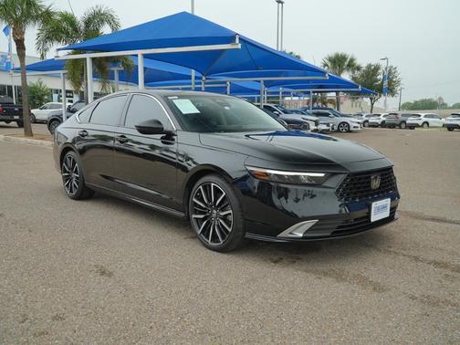 Crystal Black Pearl 2023 Honda Accord Hybrid Touring