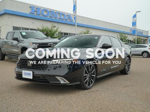Crystal Black Pearl 2023 Honda Accord Hybrid Touring