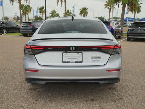 Solar Silver Metallic 2025 Honda Accord Hybrid Sport