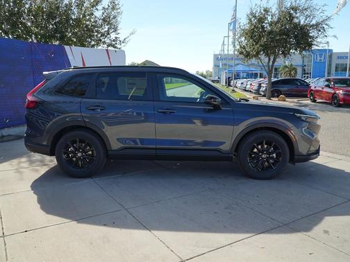 Meteorite Gray Metallic 2026 Honda CR-V Hybrid Sport-L FWD