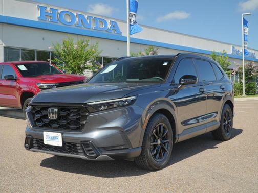 Meteorite Gray Metallic 2026 Honda CR-V Hybrid Sport-L FWD