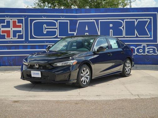 Crystal Black Pearl 2026 Honda Civic LX