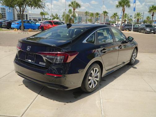Crystal Black Pearl 2026 Honda Civic LX