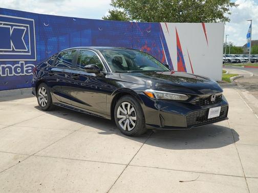 Crystal Black Pearl 2026 Honda Civic LX