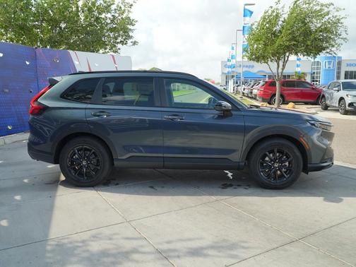 Meteorite Gray Metallic 2026 Honda CR-V Hybrid Sport-L FWD