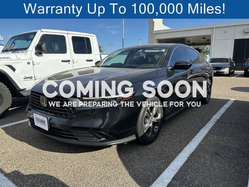Crystal Black Pearl 2023 Honda Accord EX