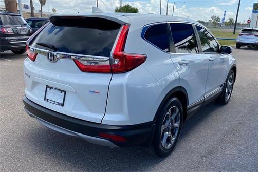 White Diamond Pearl 2018 Honda CR-V EX