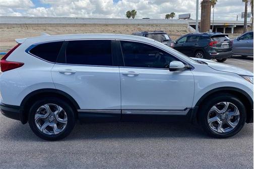 White Diamond Pearl 2018 Honda CR-V EX