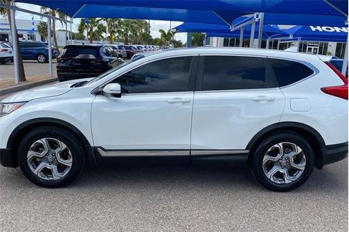 White Diamond Pearl 2018 Honda CR-V EX