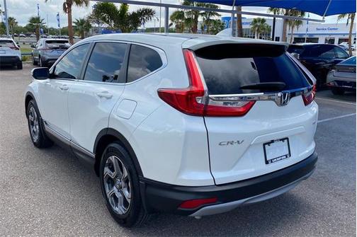 White Diamond Pearl 2018 Honda CR-V EX