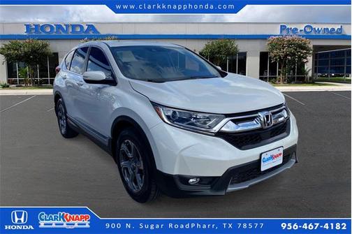 White Diamond Pearl 2018 Honda CR-V EX