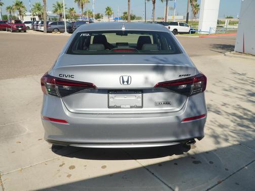 Solar Silver Metallic 2026 Honda Civic Sport