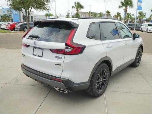 Platinum White Pearl 2026 Honda CR-V Hybrid Sport-L FWD