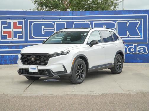 Platinum White Pearl 2026 Honda CR-V Hybrid Sport-L FWD