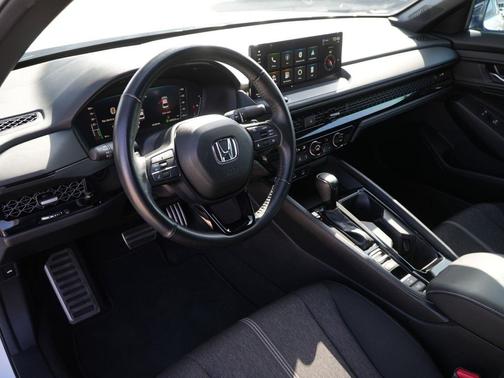 Platinum White Pearl 2024 Honda Accord Hybrid Sport