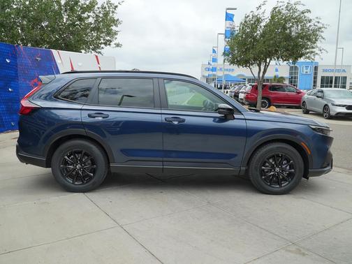 Canyon River Blue Metallic 2026 Honda CR-V Hybrid Sport FWD