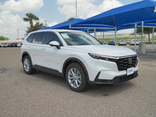Platinum White Pearl 2025 Honda CR-V EX-L AWD